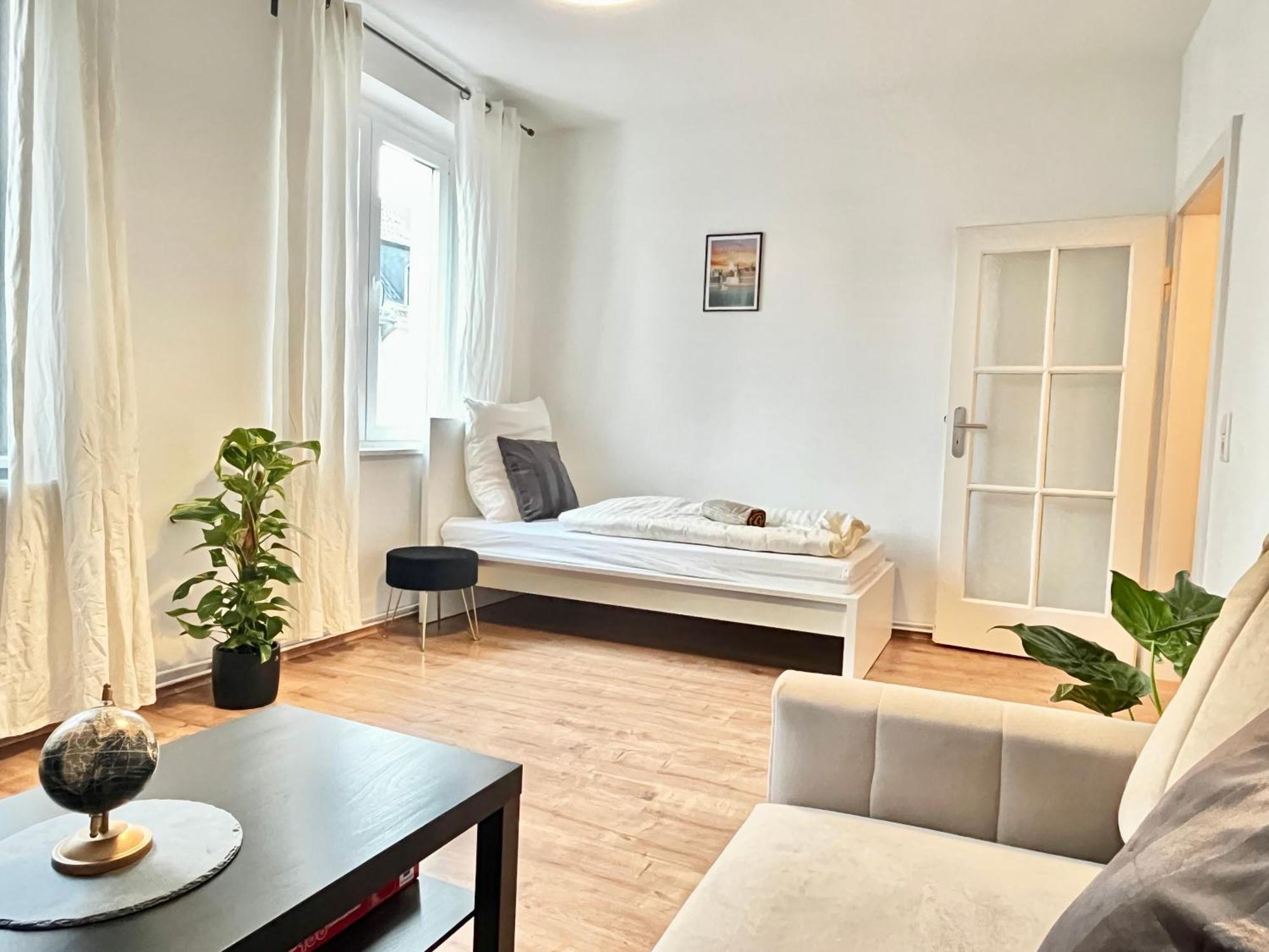 Appartement Zentrales Bis 4 Personen Mit Kueche Und Wohnzimmer - 54m² *
